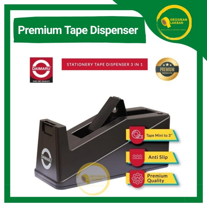 

Diskon Tape Cutter Dispenser Meja Premium Daimaru Pemotong Isolasi Selotip Cod