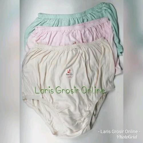 Good Quality 12 Pcs / 1 Lusin Celana Dalam Sweet Love Cd Wanita Jumbo