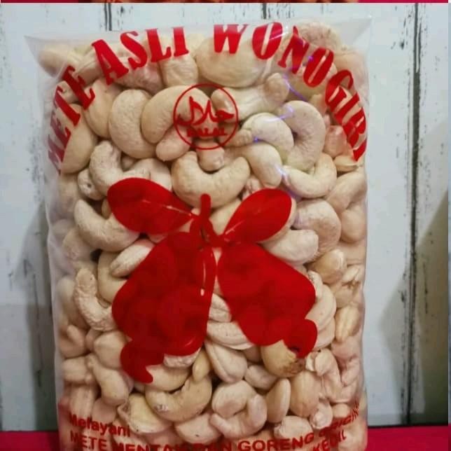 

terbaru !!! kacang mete super mentah kering camilan khas wonogiri ready