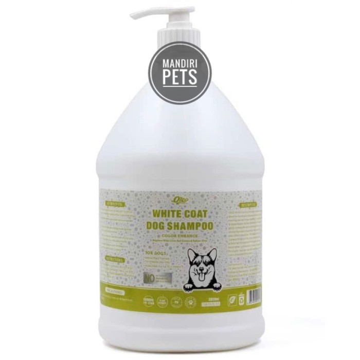 Orgo White Coat Dog Shampoo 1L - Shampoo Anjing Bulu Putih #Gratisongkir #Sale #Discount