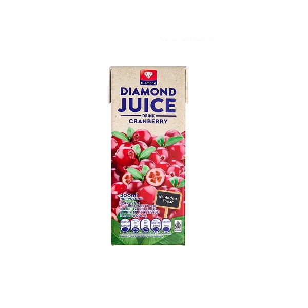 

DIAMOND JUICE UHT CRANBERRY 200ML