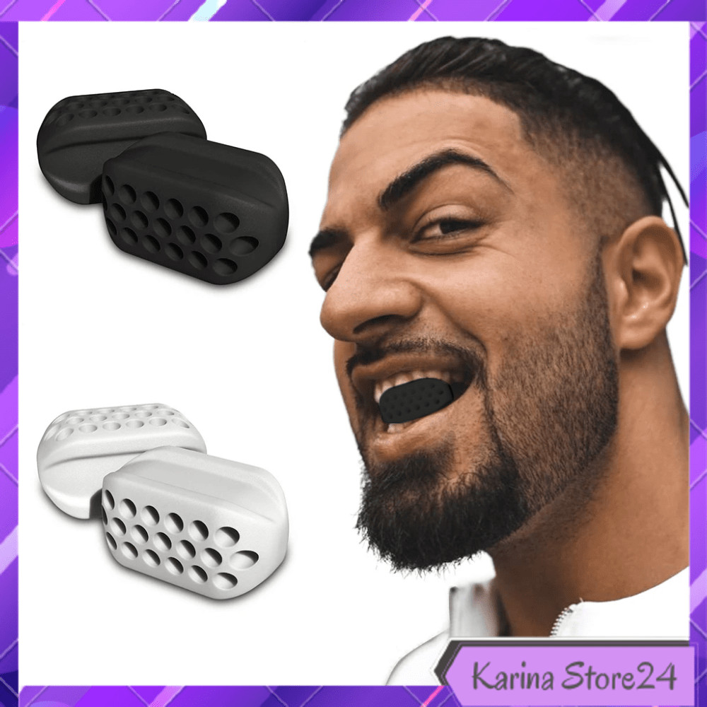ALAT LATIHAN RAHANG SILICONE MEWING JAW TRAINER BALL 2 PCS - TM734