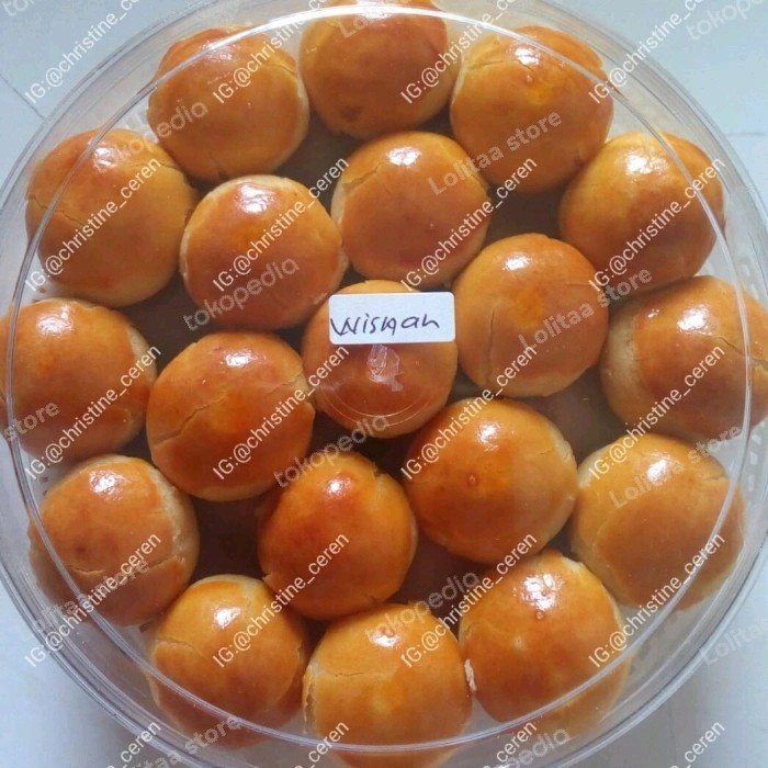 

Kue Kering (Nastar Wisman) Harga Promo