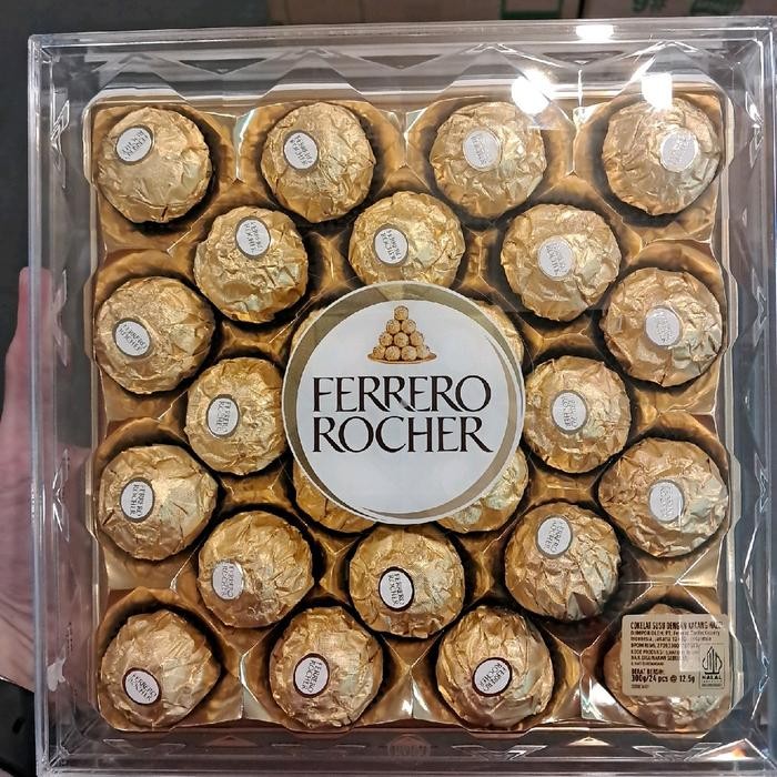 

terbaru !!! ferrero rocher chocolate t-24 300gr ready