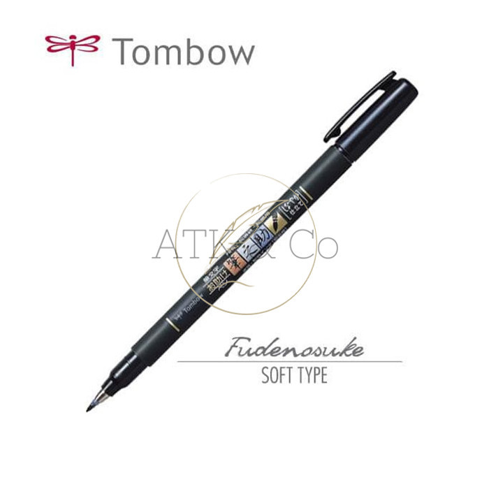 

PROMO! Tombow Fudenosuke Brush Pen Soft Tip - Art Markers