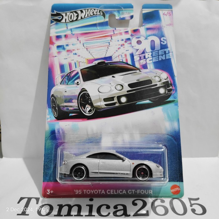 Hotwheels '95 Toyota Celica GT-Four (90s Street Scene)