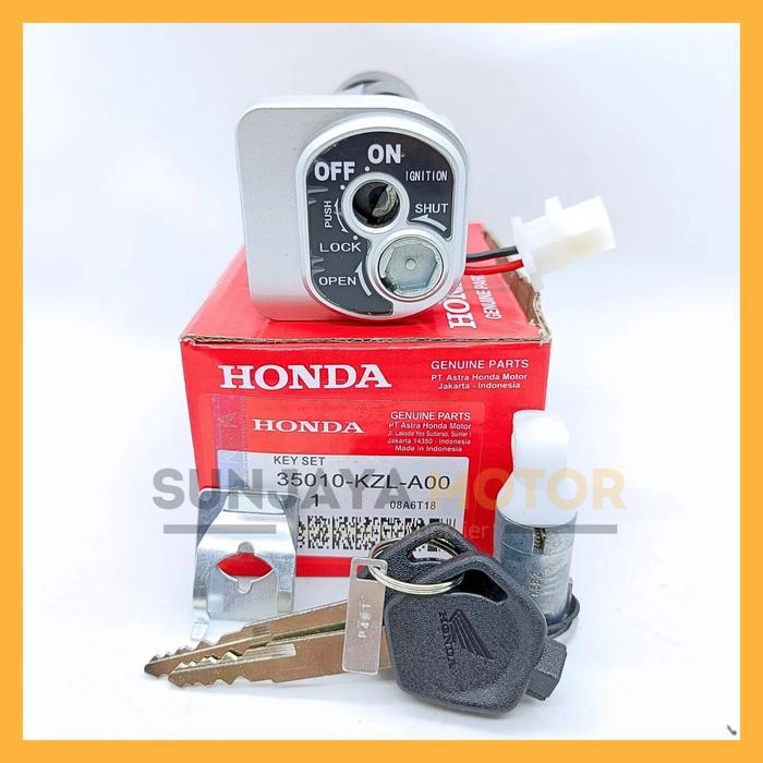 terbaru  kunci kontak set kzl keyset original honda spacy karbu spacy fi kunci motor 1 set key