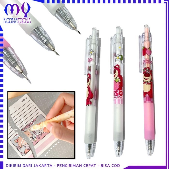 

TERBARU! Carving Knife Kertas Cutter Pen Knife Cut Stickers Scrapbooking DIY