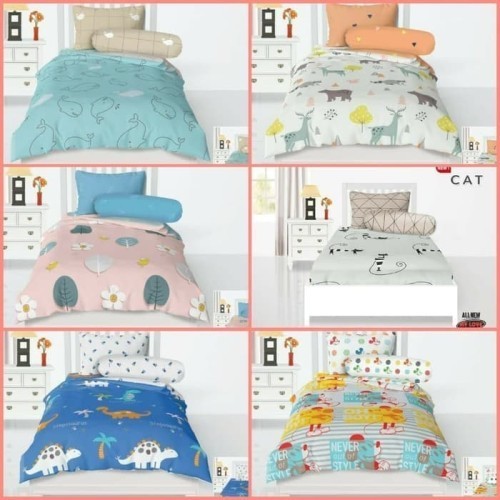 Terbaru Sprei Single 120X200X30 My Love Motif Dewasa Karakter Unisex Terlaris