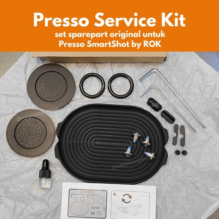 Presso Service Kit - set sparepart untuk Presso SmartShot by ROK