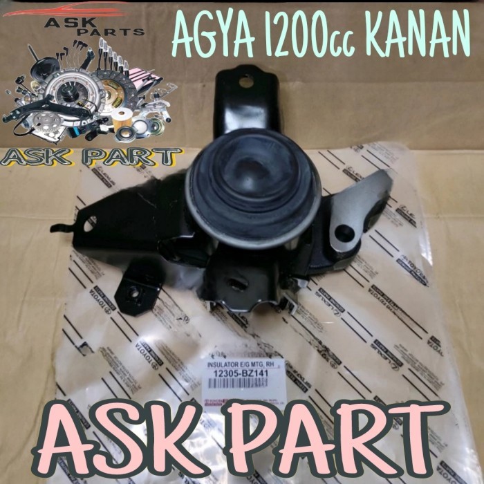Engine Mounting Dudukan Mesin Kanan Rh Agya Ayla 1200Cc 1.2 Original