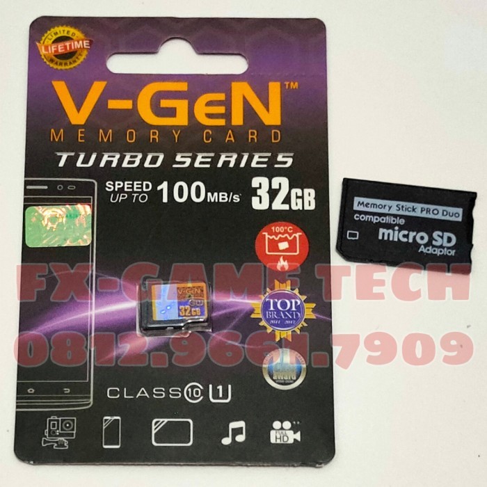 Terlaris MMC Memory Card PSP PlayStation Portable Full Game + Adaptor Pro Duo SALE