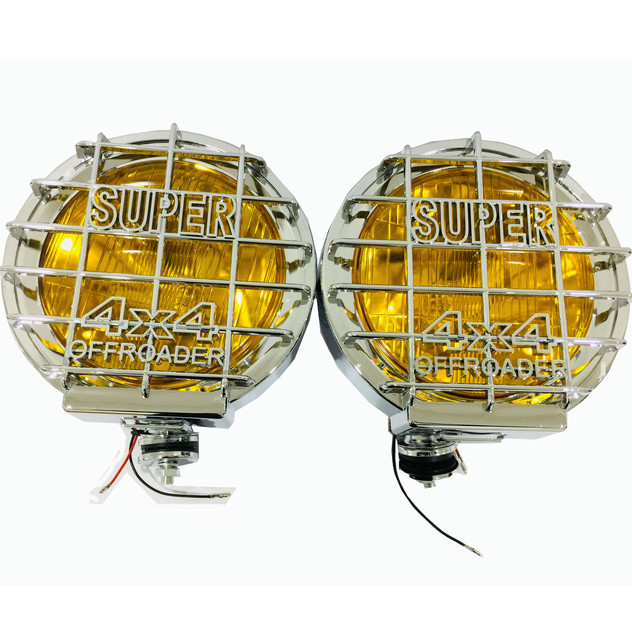 Foglamp Wq025 Kuning Universal / Lampu Kabut Mobil / Sorot Offroad 4X4