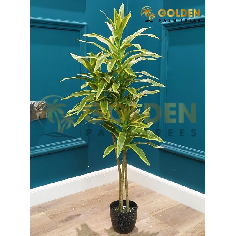 POHON ARTIFICIAL HANJUANG / ANDONG HIJAU KUNING CABANG 3 T: 1M