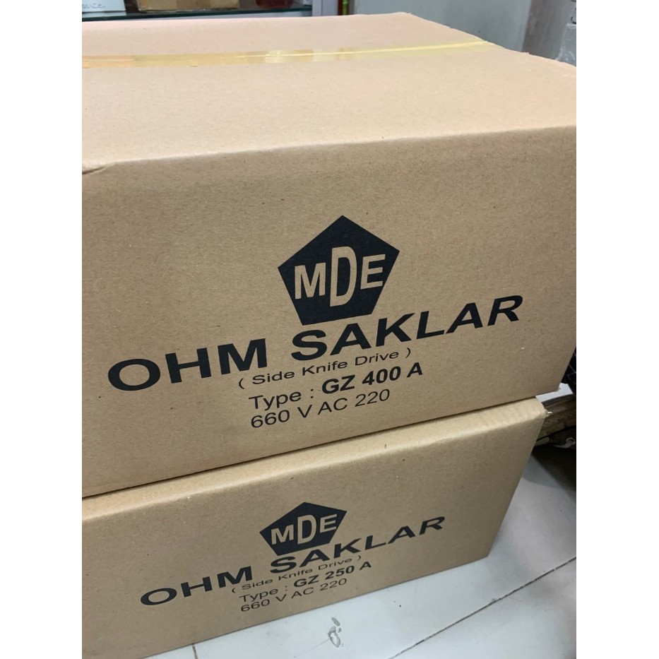 COS OHM SAKLAR MDE 250 AMPERE 250A ORIGINAL DAN TERPERCAYA