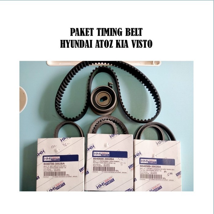 Paket Timing Belt Atoz Visto Timing Belt Set Hyundai Atoz Kia Visto