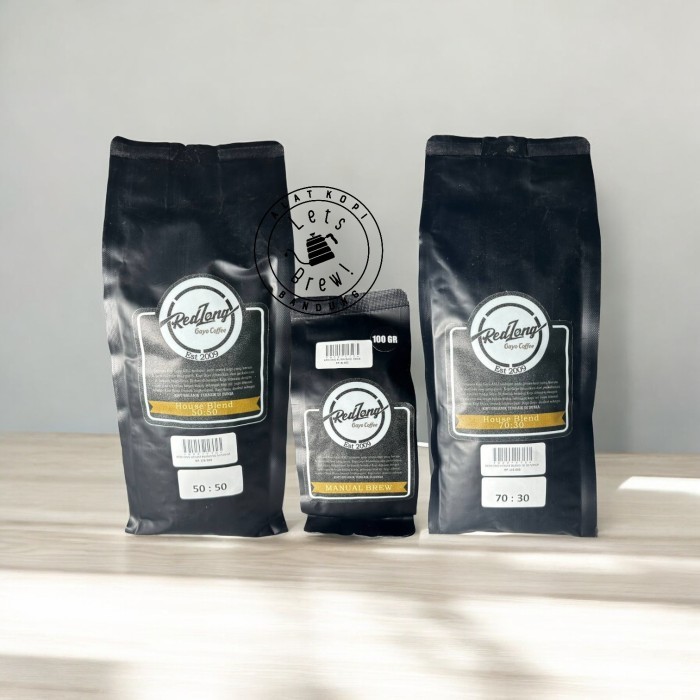 

ROAST BEANS BIJI KOPI RED LONG ROASTERY 1kg & 100gr