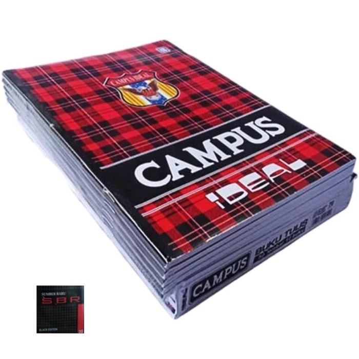 

5br - Buku Tulis Campus Bigboss 50 Lembar 1 Pack Isi 10 Buku
