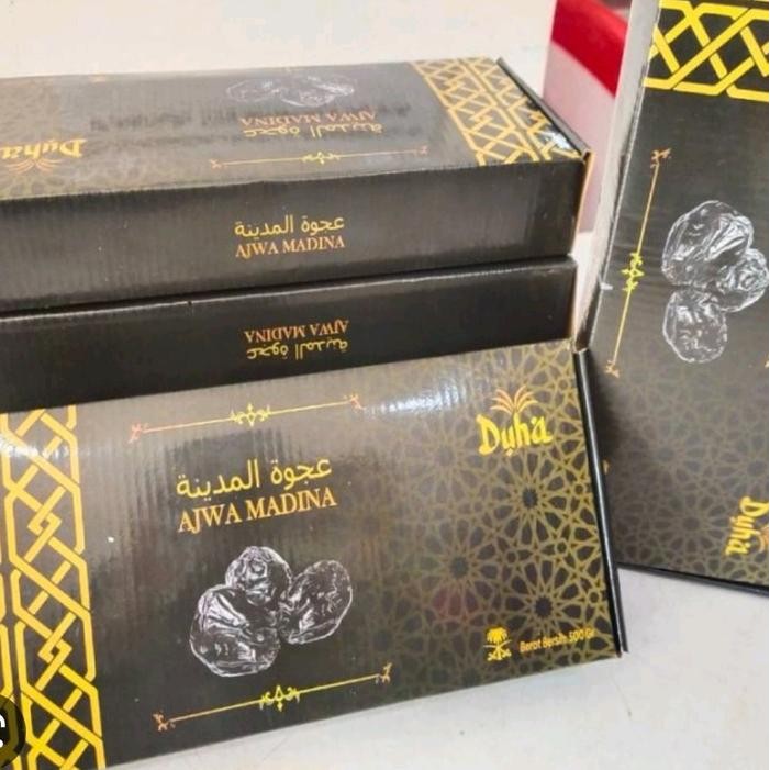 

Kurma Ajwa JUMBO Kurma Nabi Asli Madinah Premium