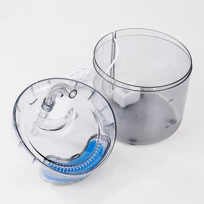 

Water Fountain Dispenser Tempat Minum Kucing Anjing Transparan Original Dan Terpercaya