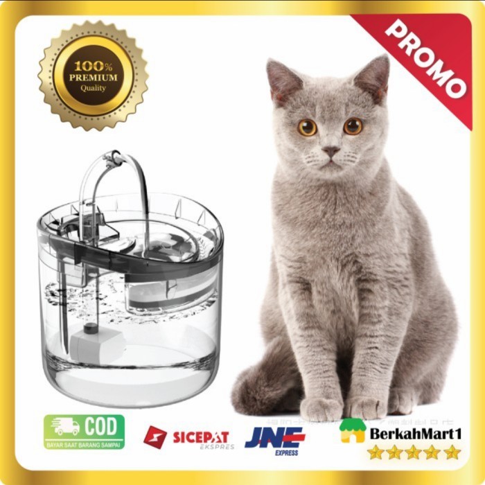 

Tempat Minum Kucing Water Fountain Dispenser Original Transparan Original Dan Terpercaya
