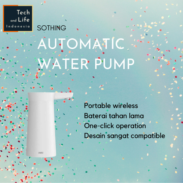 

Pompa Galon Elektrik Dispenser Air Minum Sothing Rechargeable Original Dan Terpercaya