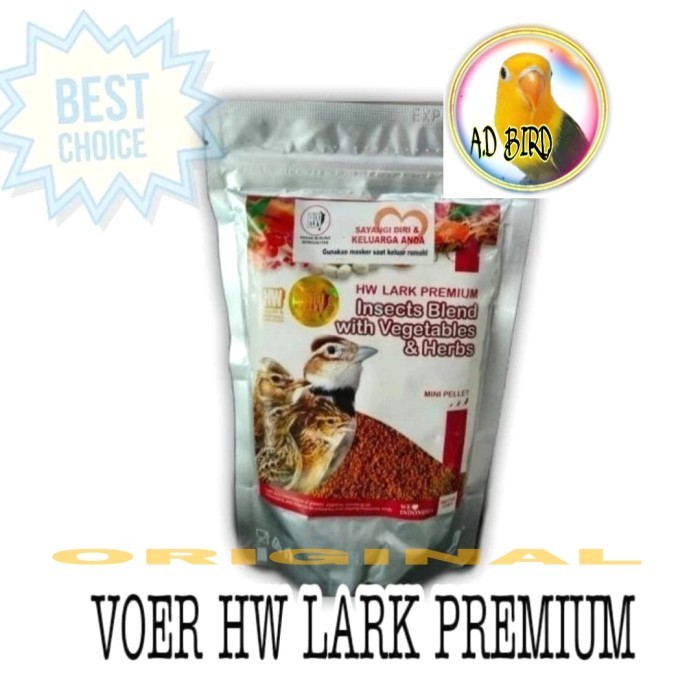 Hw Lark Premium Voer Pur Pakan Makanan Harian Lomba Burung Branjangan #Gratisongkir #Sale #Discount