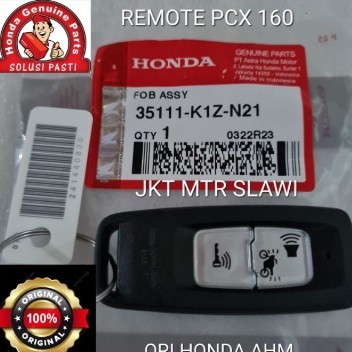 Remote Pcx 160 Remote K1Z Ori Honda Ahm Asli Honda