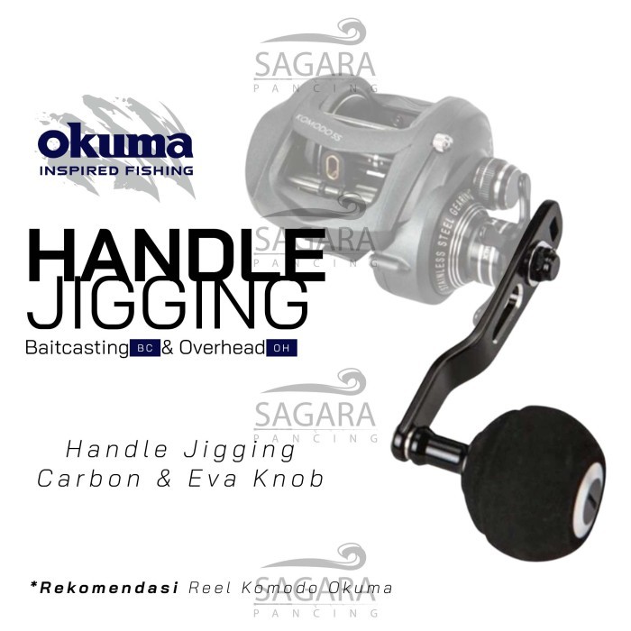 Part Handle Jigging Reel Okuma Komodo Bc