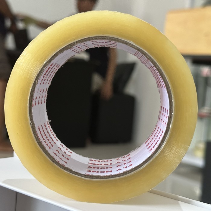 

Barang Terlaris Flyhome Lakban Bening 100Yard 48Mm X 100 Yard 2 Inch 6 Roll Eco Packing Aman