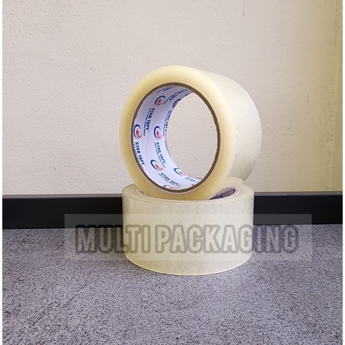 

Terbaru!! Lakban Star Tape Uk. 45Mm X 90 Yard X 45 Micron Lakban 2 Inch Cod