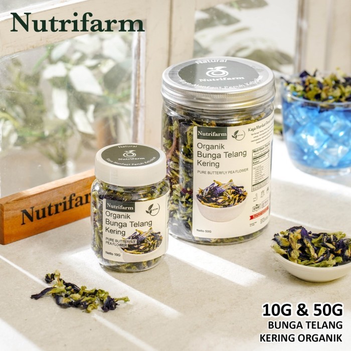 

TEH BUNGA TELANG KERING CELUP ORGANIK 50GR 1KG 500GR UNGU / BUTTERFLY