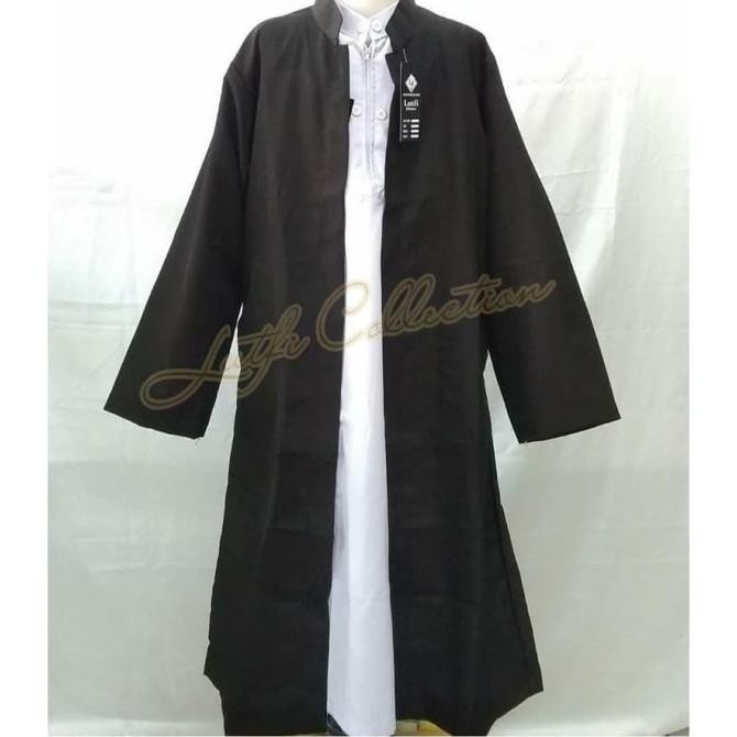 jubah luaran luar anak muslim