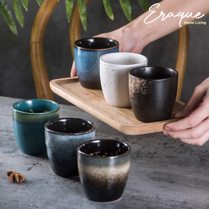 Yatomi Tea Cup / Gelas Cangkir Teh Ocha Kopi Espresso Keramik Jepang