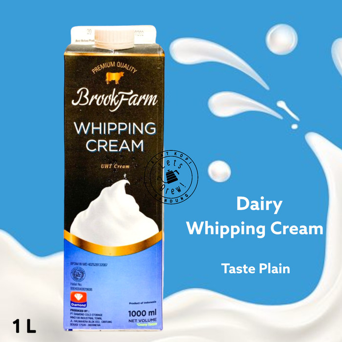 

Brookfarm Whipping Cream 1000ml