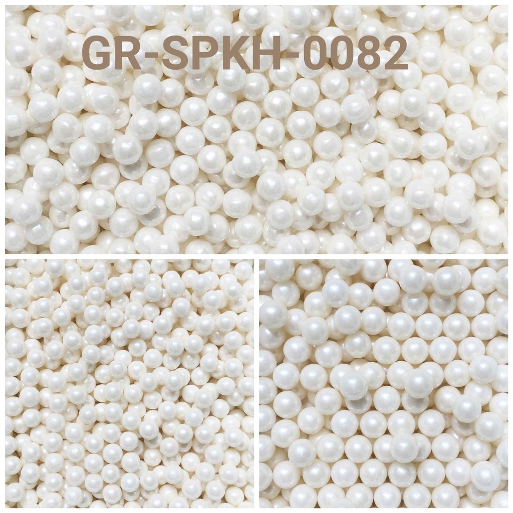 

GR-SPKH-0082 Sprinkles sprinkle sprinkel 500gr mutiara putih (SPRINKLES)
