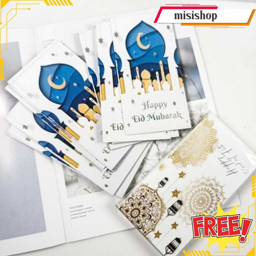 

Amplop Panjang Lebaran Isi 25Pcs Amplop Idul Fitri Angpao Lebaran Motif Islami Gratis Ongkir