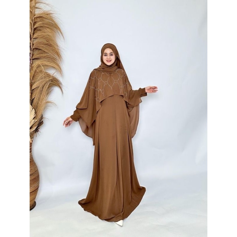 Putih Ga Abaya Ella Trendy