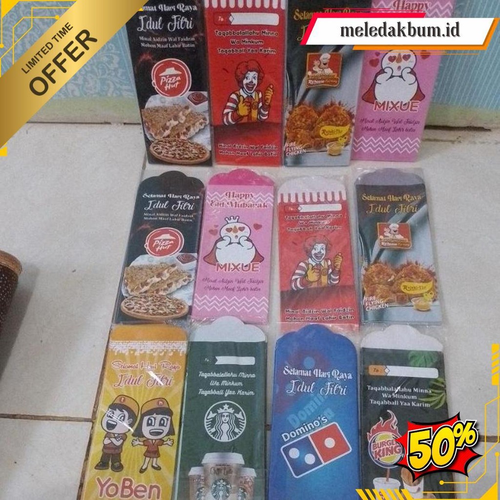 

Amplop Lebaran Jumbo Isi 10 Cod