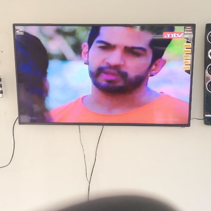 ANTENA TV LED DAN TABUNG SANGAT PEKA SINYAL RAKITAN MAHASISWA