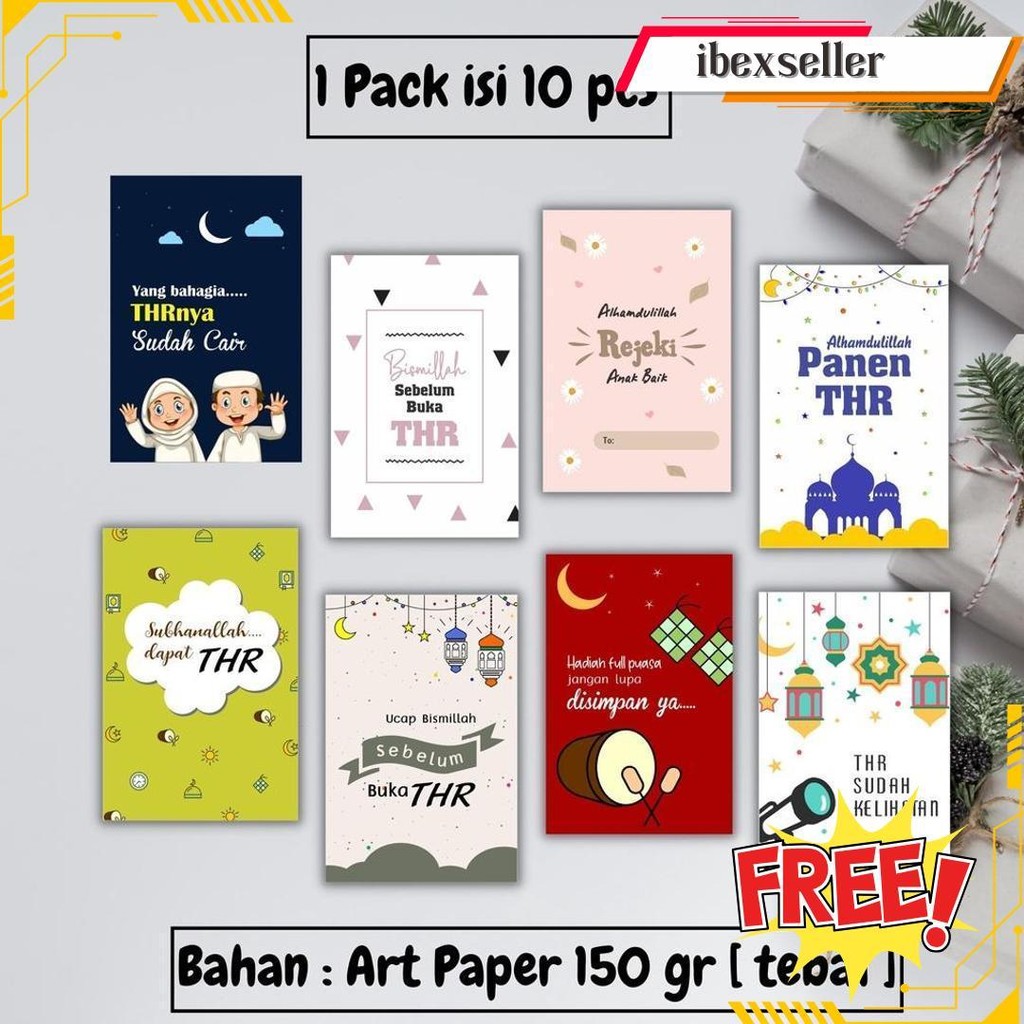 

Amplop Lebaran / Angpau Lebaran / Amplop Hari Raya Idul Fitri Terlaris