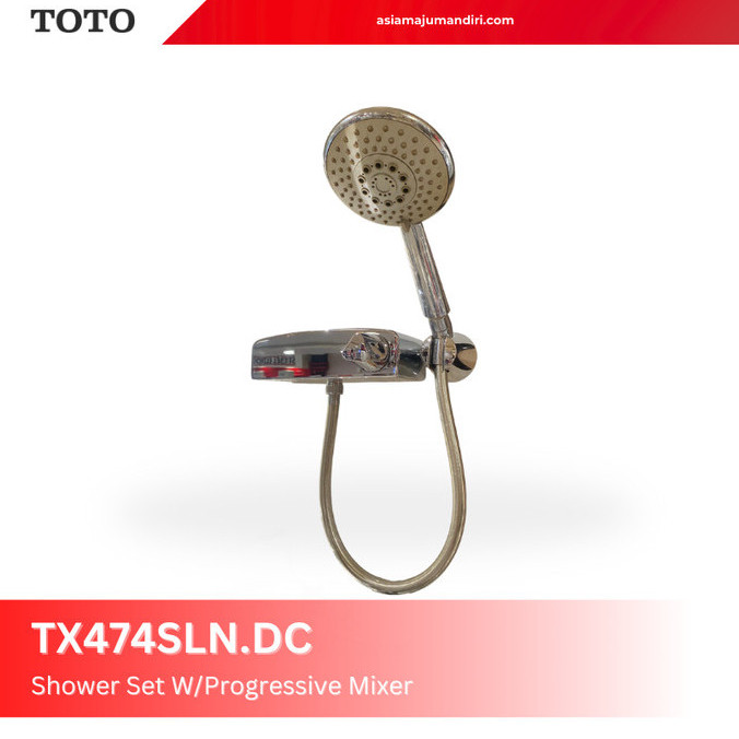 SHOWER SET TOTO | KERAN PANAS DINGIN | KERAN SHOWER TOTO TX474SLN