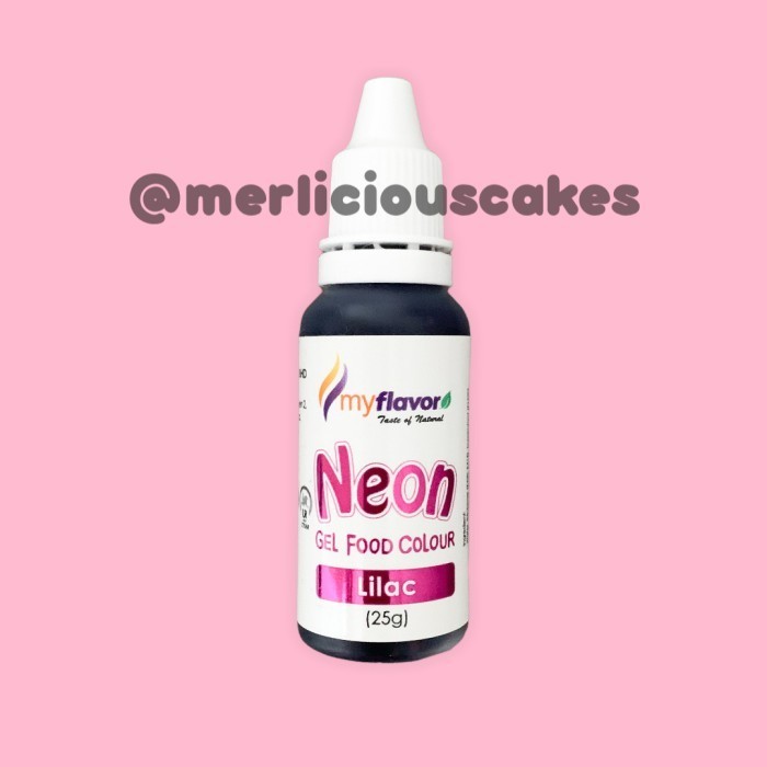

{{{{{{] Lilac Neon Gel My Flavor Food Color Food Colour Pewarna Makanan