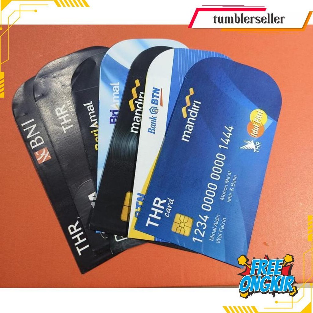 

Amplop/Ampau Motif Atm Mix Isi 50 Bisa Cod