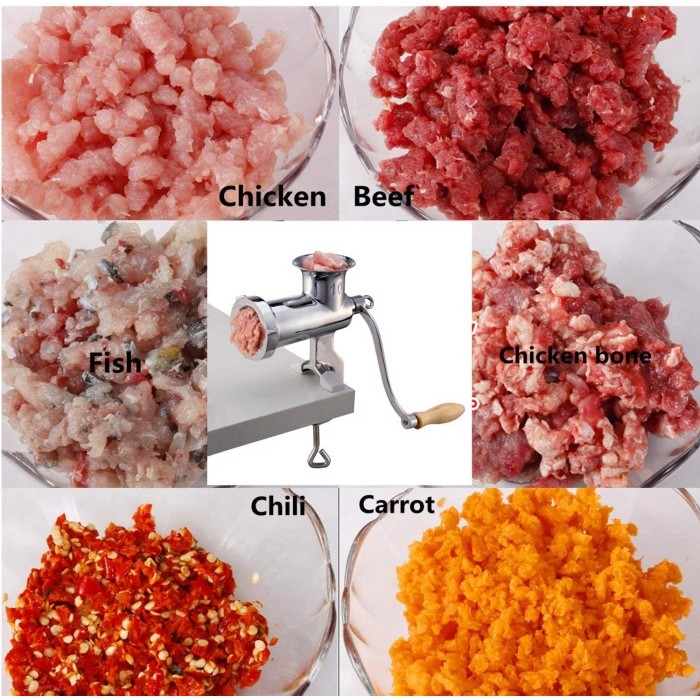 FOOD CHOPPER PENGGILING DAGING MANUAL GILINGAN DAGING BUMBU BESAR KUAT