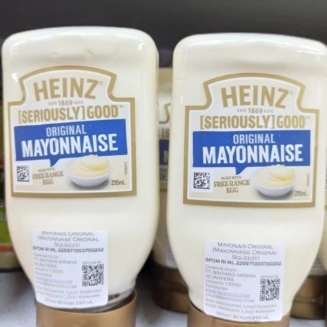 

New Product Heinz Original Mayonnaise 295 Ml Sauce Saus