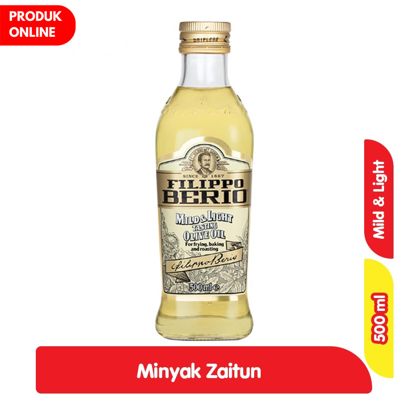 

Filippo Berio Minyak Zaitun Ekstra Light 500 ml