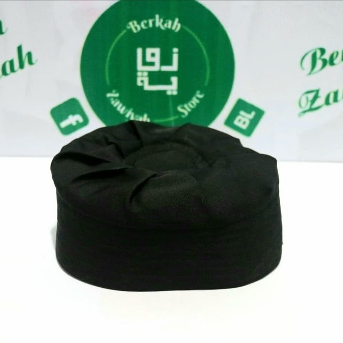 Peci Peci HQ (Haqqani) - Hitam, 6 premium original nyaman