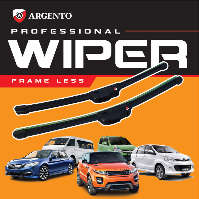 TOYOTA FORTUNER Argento Wiper Blade Pisang 22 & 20