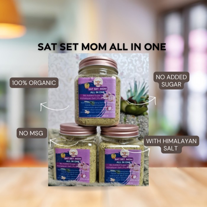 

TERLARIS SAT SET MOM ALL IN ONE BUMBU SERBAGUNA BUMBU RENDAH KALORI BUMBU SAT SET BUMBU SEHAT TANPA